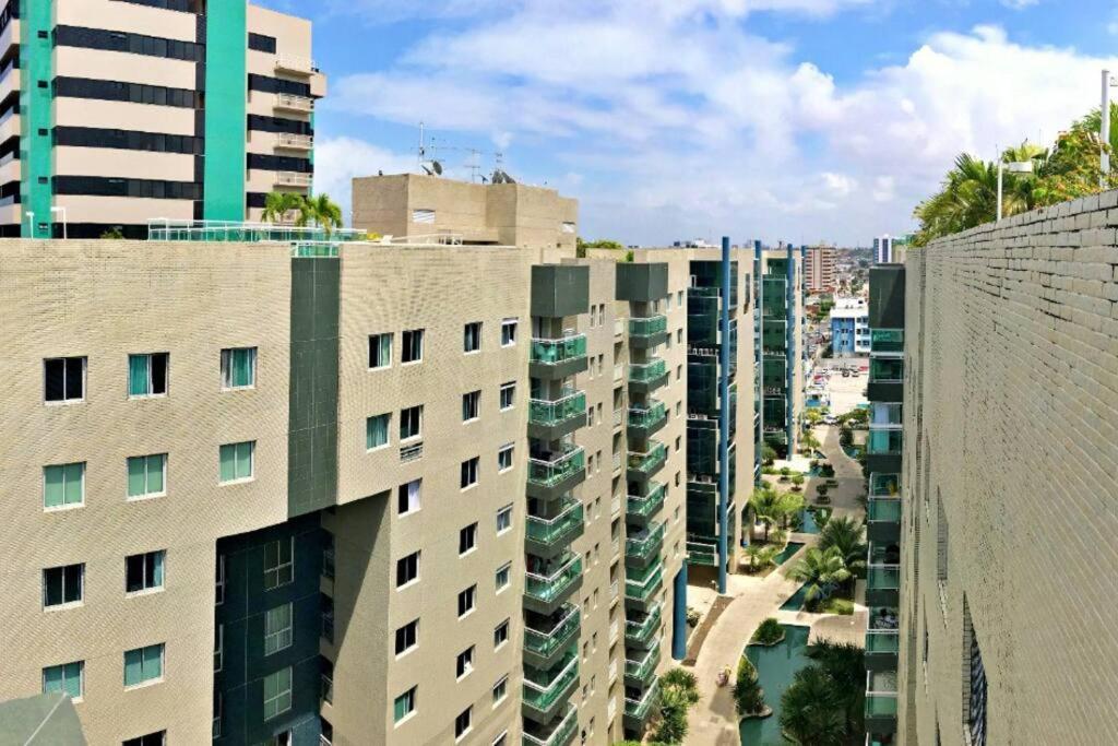 Apts Jtr Com Varanda I Piscina Na Cobertura I 1Min Da Praia Maceió Eksteriør bilde