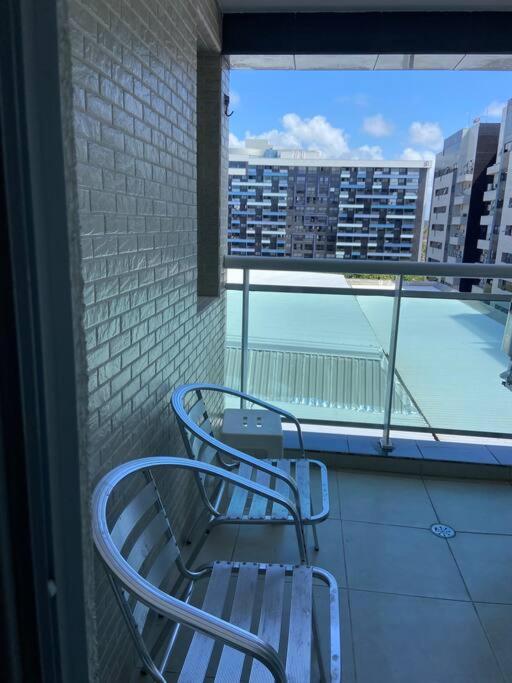 Apts Jtr Com Varanda I Piscina Na Cobertura I 1Min Da Praia Maceió Eksteriør bilde